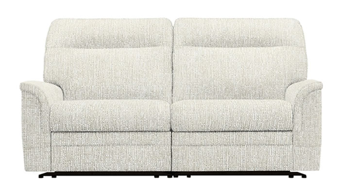 Parker Knoll Hudson Large 2 Seater Power Recliner in Edith Ecru Fabric